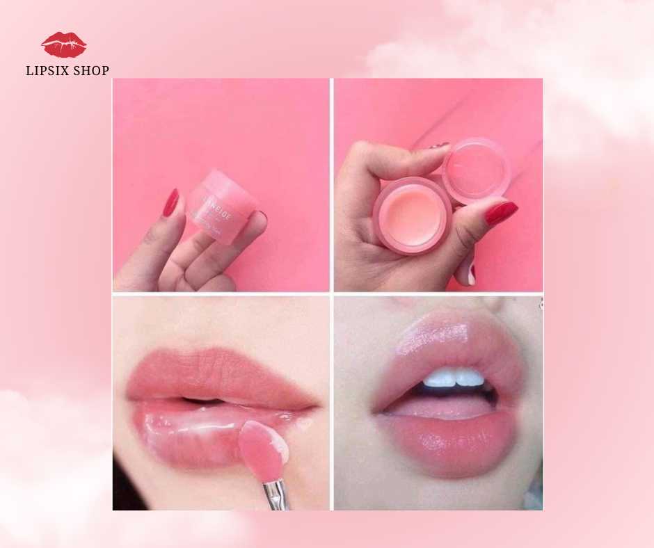 mặt nạ ngủ ủ môi laneige