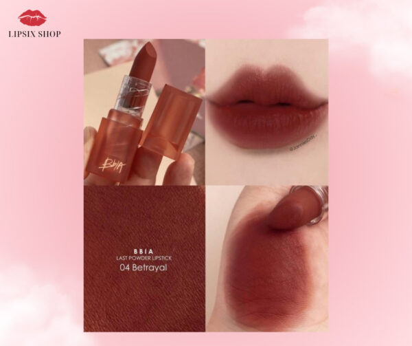 Son Thỏi Lì Bbia Last Powder Lipstick