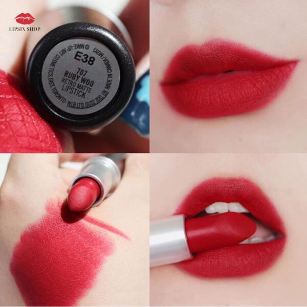 Son thỏi Mac Ruby Woo Matte